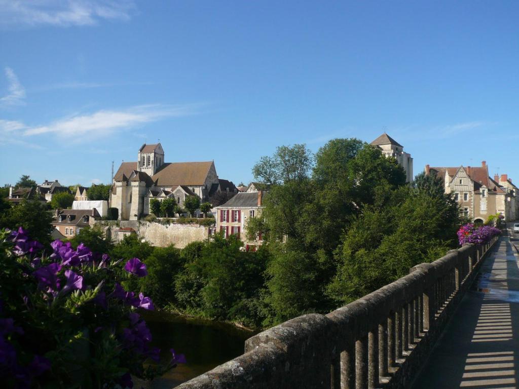 Logis Hotel Saint-Roch Pleumartin Bagian luar foto